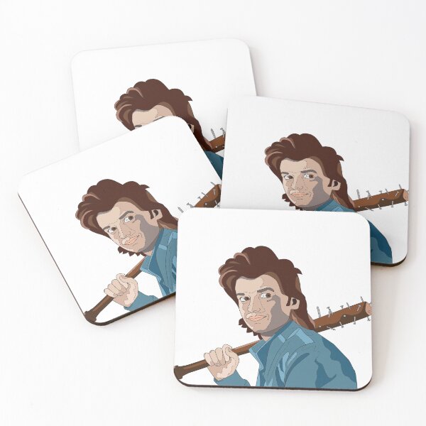 Item preview, Steve Harrington Stranger Things Illustration designed and sold by WildVault.