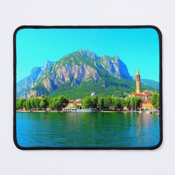 Item preview, View of the Lecco city from the promenade designed and sold by Kristina Drozd.