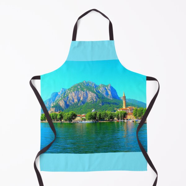 Item preview, View of the Lecco city from the promenade designed and sold by Kristina Drozd.