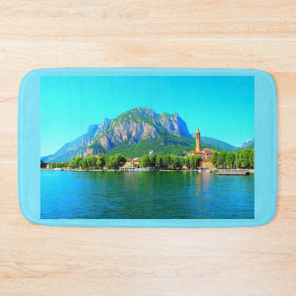 Item preview, View of the Lecco city from the promenade designed and sold by Kristina Drozd.