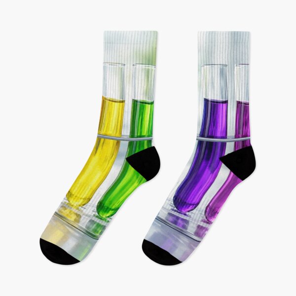 Item preview, Colorful test tubes in the laboratory designed and sold by Sigtrix.