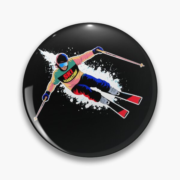 Item preview, Ski Acrobatique Freestyle Jump – Extreme Winter Sports Art designed and sold by YounexxART.