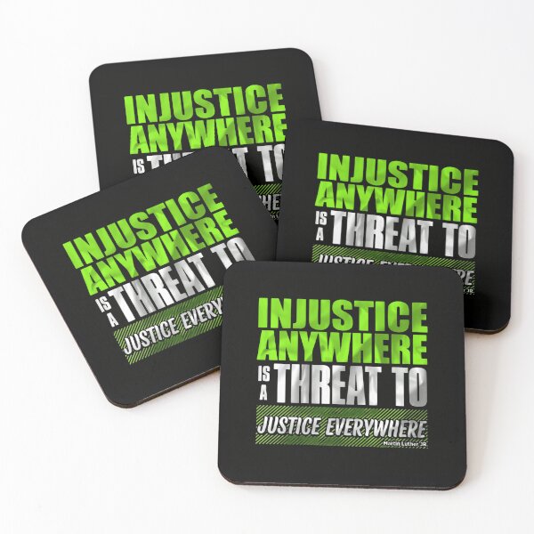 Item preview, Injustice Anywhere Is A Threat To Justice Everywhere Rise Up designed and sold by SkeletonsDanger.