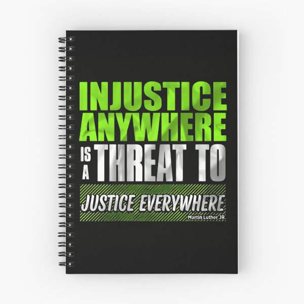 Item preview, Injustice Anywhere Is A Threat To Justice Everywhere Rise Up designed and sold by SkeletonsDanger.