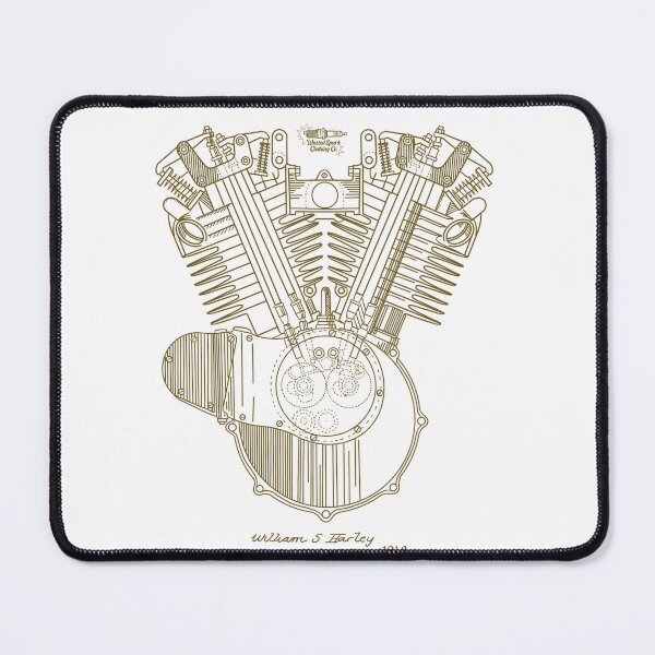 Item preview, William S Harley 1919 designed and sold by Wasted Spark Clothing.