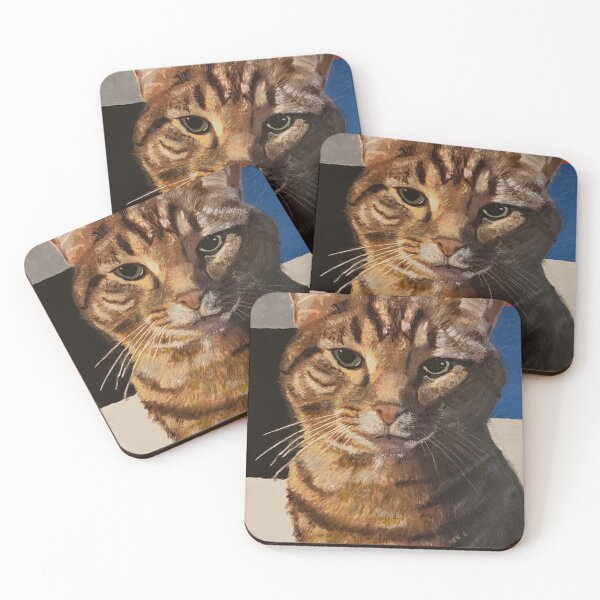 Item preview, Tabby Cat Portrait designed and sold by Artist Gary Springer.