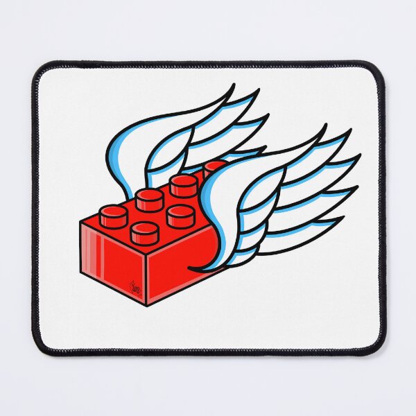 Item preview, The Flying Brick designed and sold by Wasted Spark Clothing.