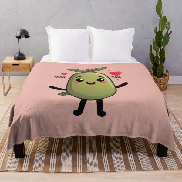 Item preview, Olive You – Cute Olive Valentine Pun designed and sold by V--I--R.