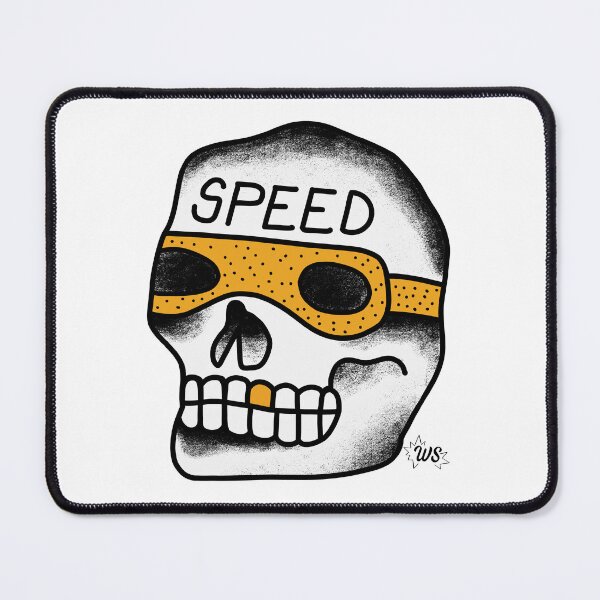 Item preview, Speed Skull designed and sold by Wasted Spark Clothing.