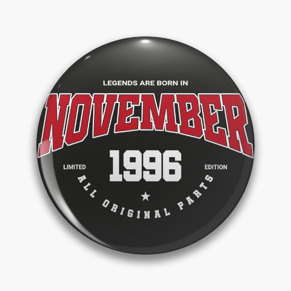 Item preview, November legends 1996 designed and sold by HB Shirts.