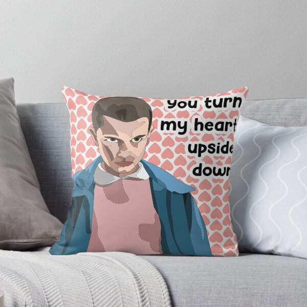 Item preview, Stranger Things Eleven You Turn My Heart Upside Down designed and sold by WildVault.