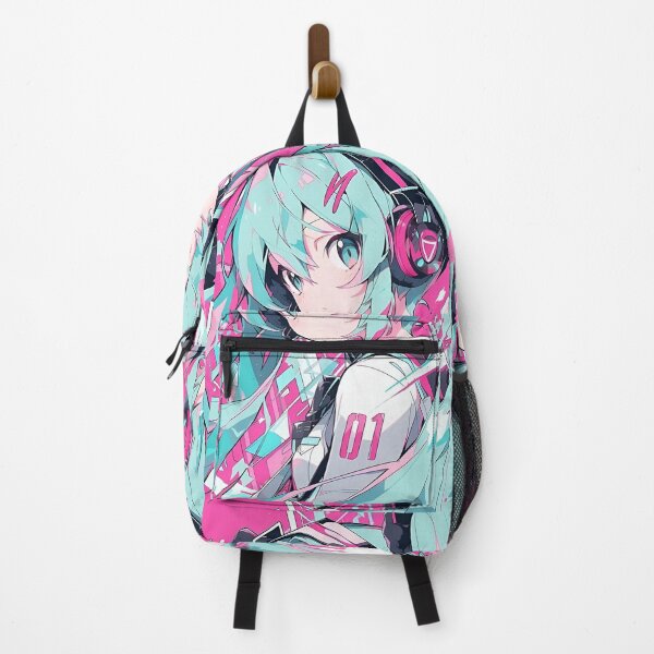 Item preview, Neon Cyber Idol | Futuristic Anime-Style Girl Illustration designed and sold by Dyan4.