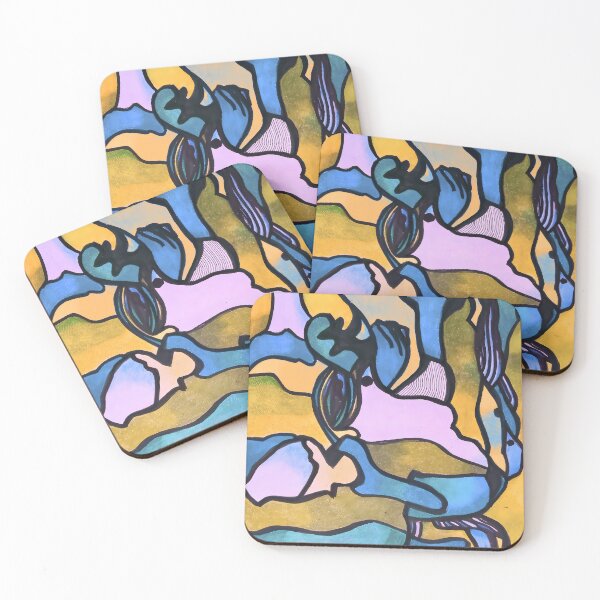 Item preview, Cool Harmony Abstract – Ocean Flow Edition designed and sold by Sommium.