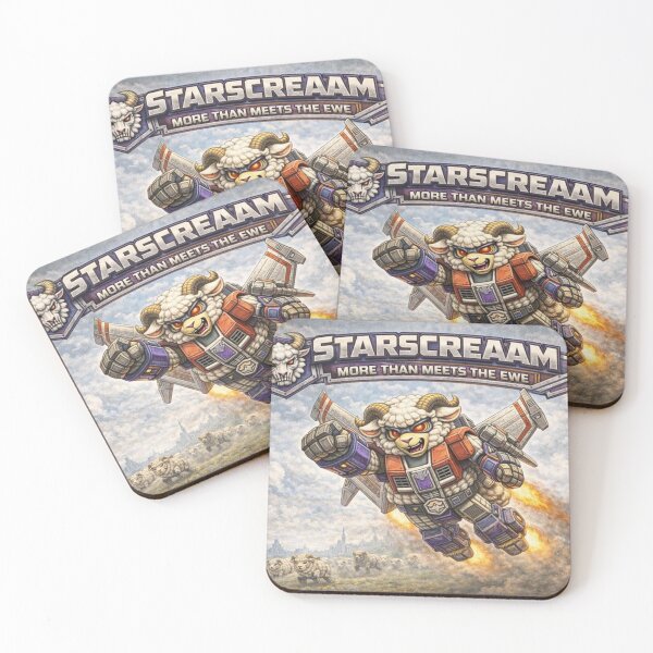Item preview, MechaSheep: Star Screaaaaam (More Than Meets the Ewe) designed and sold by Thpoar.