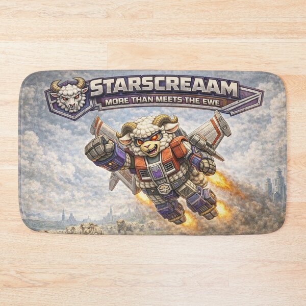 Item preview, MechaSheep: Star Screaaaaam (More Than Meets the Ewe) designed and sold by Thpoar.