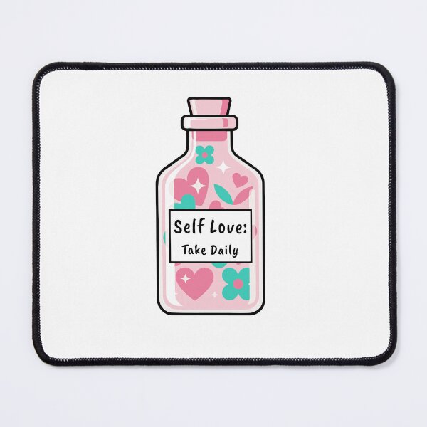 Item preview, Self Love Potion Bottle Take Daily Affirmation designed and sold by leolam1234.
