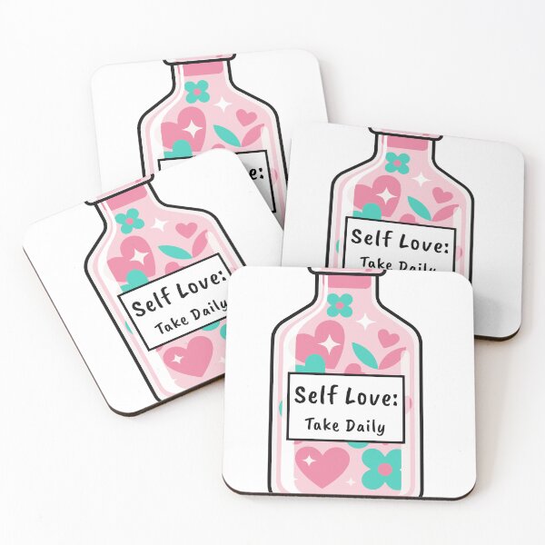 Item preview, Self Love Potion Bottle Take Daily Affirmation designed and sold by leolam1234.