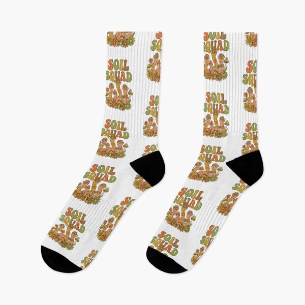 Item preview, Soil Squad Funny Retro 70s Gardening & Composting Worms designed and sold by Aryaam.