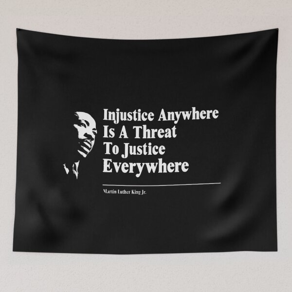 Item preview, Injustice Anywhere Is A Threat To Justice Everywhere Speak Truth designed and sold by SkeletonsDanger.