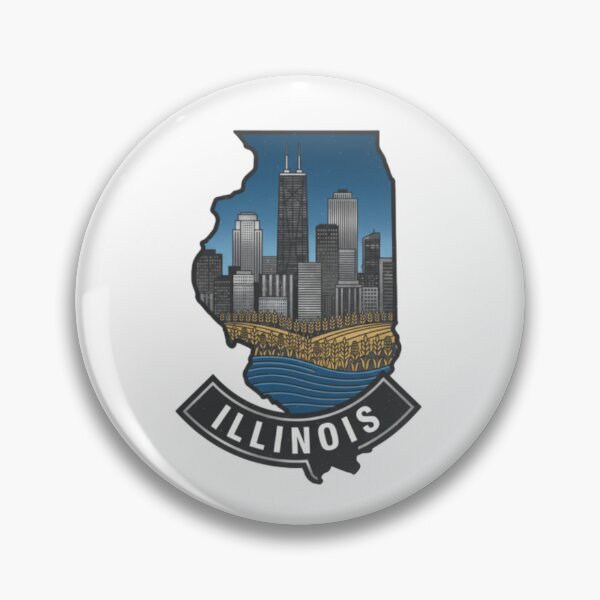 Artikelvorschau, Illinois entworfen und verkauft von JonysCreativeDesigns.