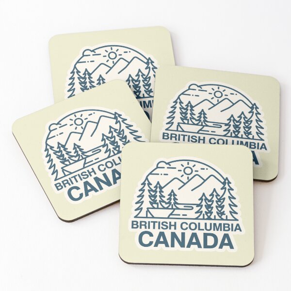 Item preview, British Columbia Nature Badge Sticker – Canada designed and sold by Timeless Design.