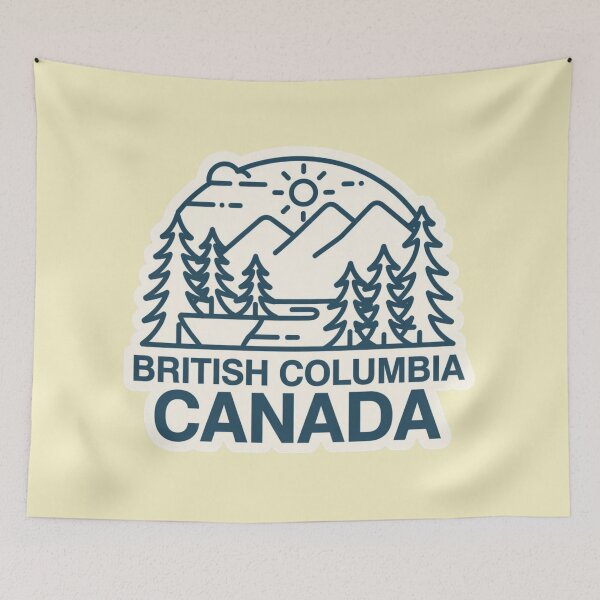 Item preview, British Columbia Nature Badge Sticker – Canada designed and sold by Timeless Design.