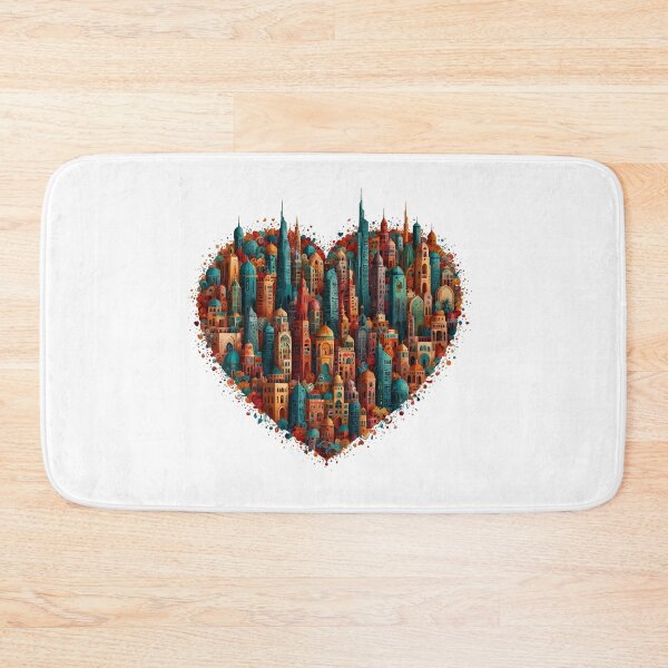 Item preview, Travel City Heart designed and sold by Digiheart.