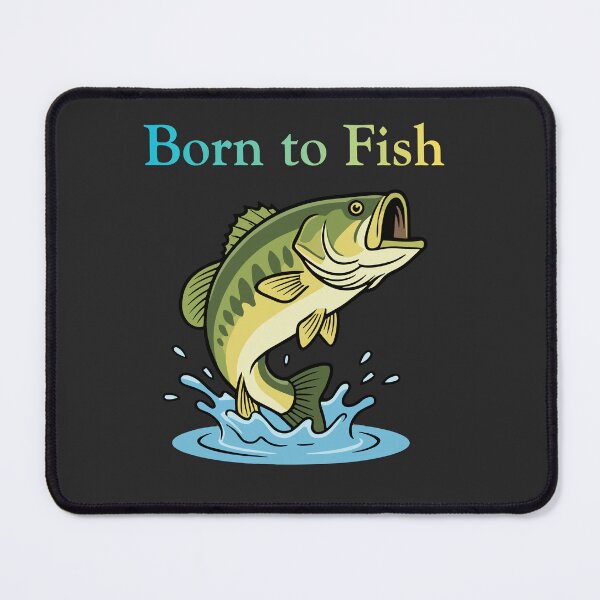Item preview, Born to Fish – Funny Angler Graphic designed and sold by FullerMagic.