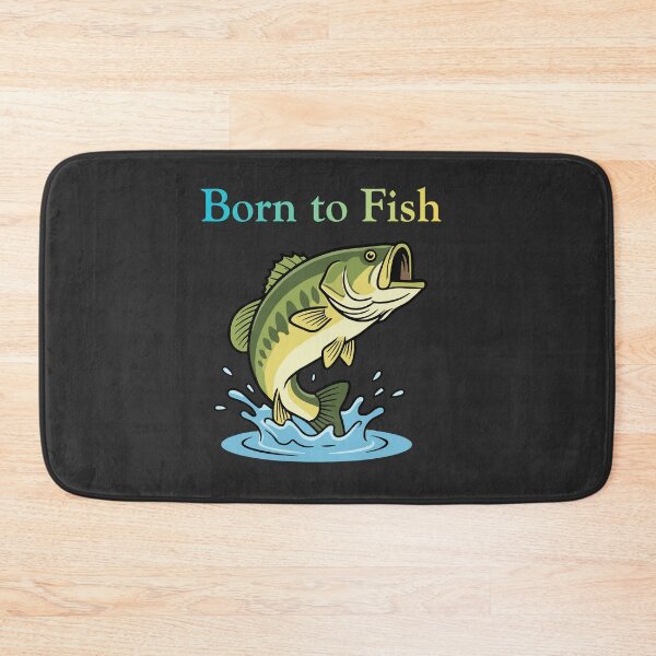 Item preview, Born to Fish – Funny Angler Graphic designed and sold by FullerMagic.