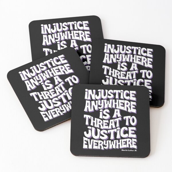 Item preview, Injustice Anywhere Is A Threat To Justice Everywhere March Forward designed and sold by SkeletonsDanger.