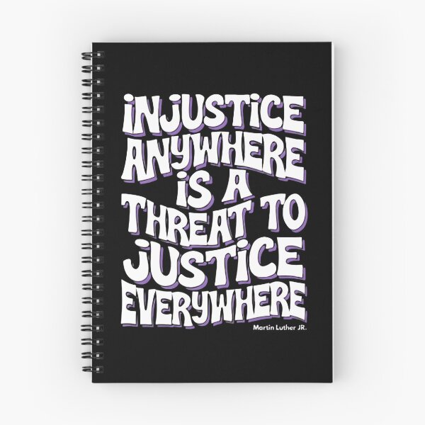 Item preview, Injustice Anywhere Is A Threat To Justice Everywhere March Forward designed and sold by SkeletonsDanger.