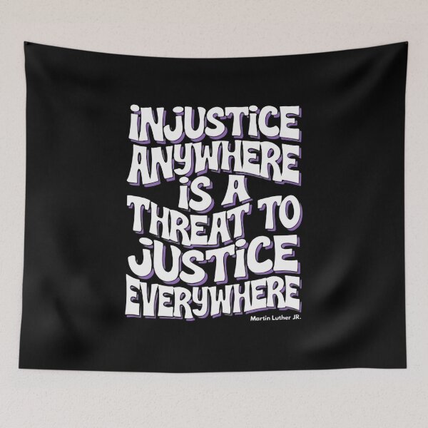 Item preview, Injustice Anywhere Is A Threat To Justice Everywhere March Forward designed and sold by SkeletonsDanger.
