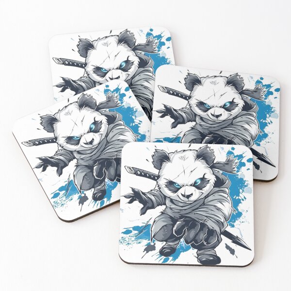 Item preview, Shadow Panda Ninja | Fierce Martial Animal Illustration designed and sold by Dyan4.