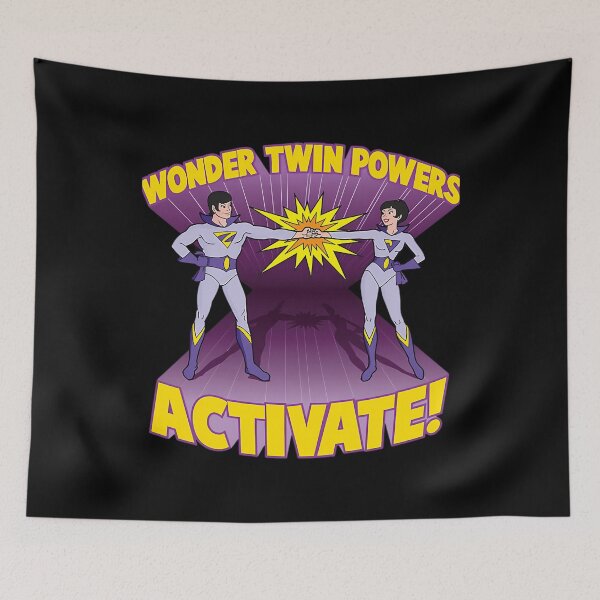 Item preview, Wonder Twin Powers Activate designed and sold by Sportooned.