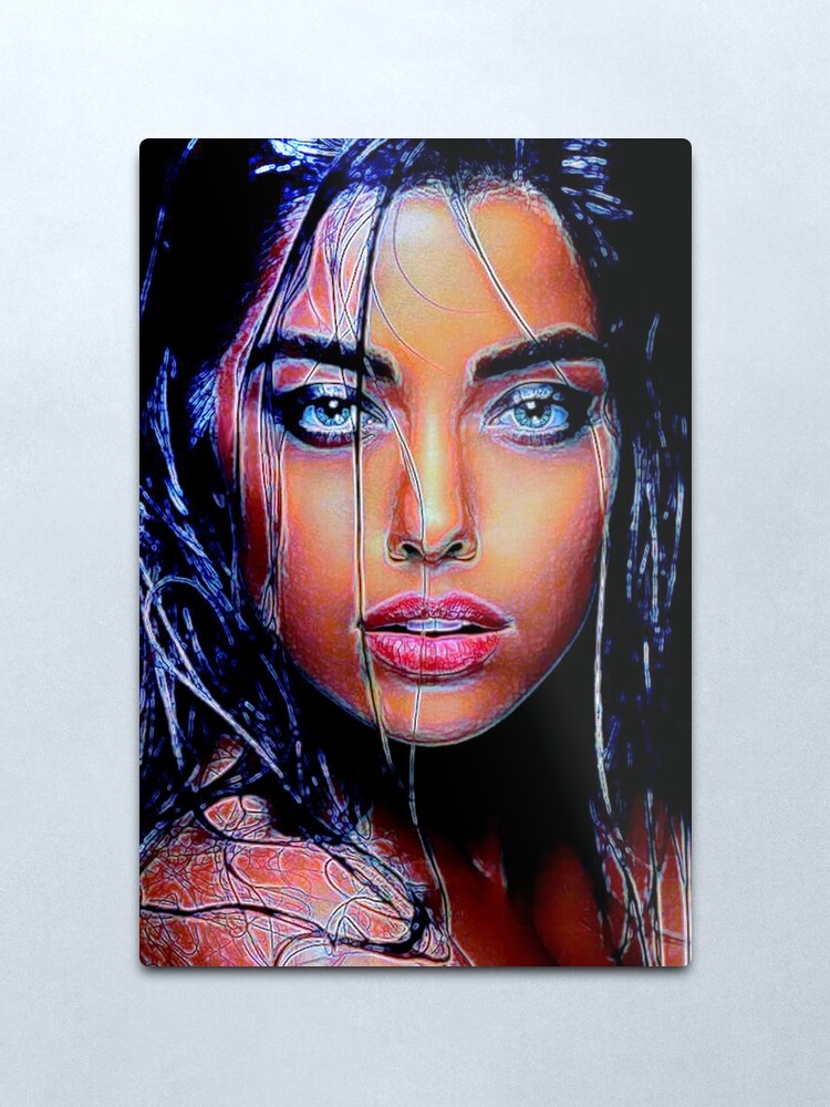 Alternate view of SULTRY Metal Print
