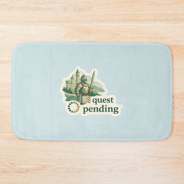 Item preview, Quest Pending Relatable Gamer Meme designed and sold by Retr0Tshirts.