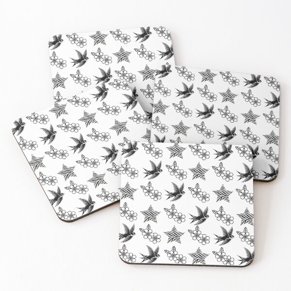 Item preview, Zebra Star & Floral Pattern – Black and White Alternative Aesthetic designed and sold by ZebraDazzleDesigns.