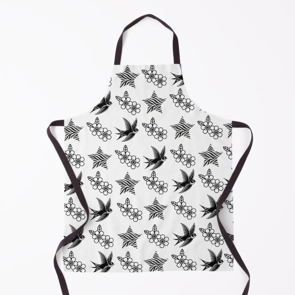 Item preview, Zebra Star & Floral Pattern – Black and White Alternative Aesthetic designed and sold by ZebraDazzleDesigns.