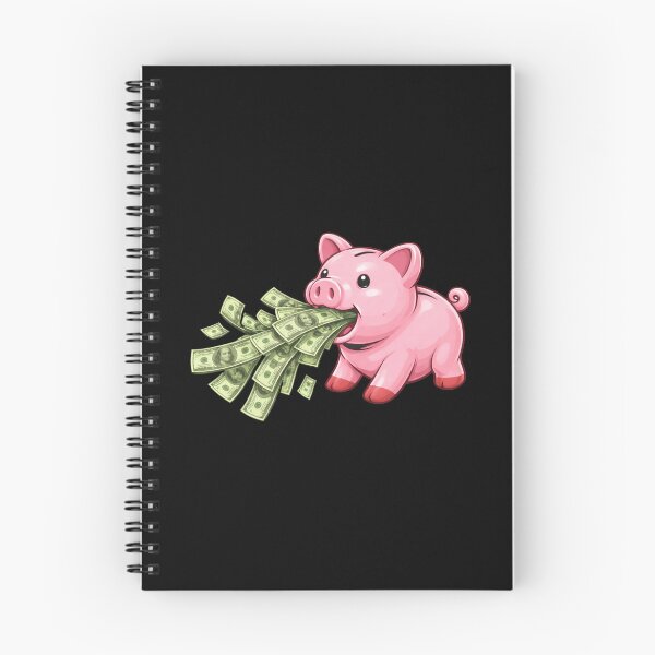 Item preview, A Piggy Throwing Money designed and sold by MissFreya.