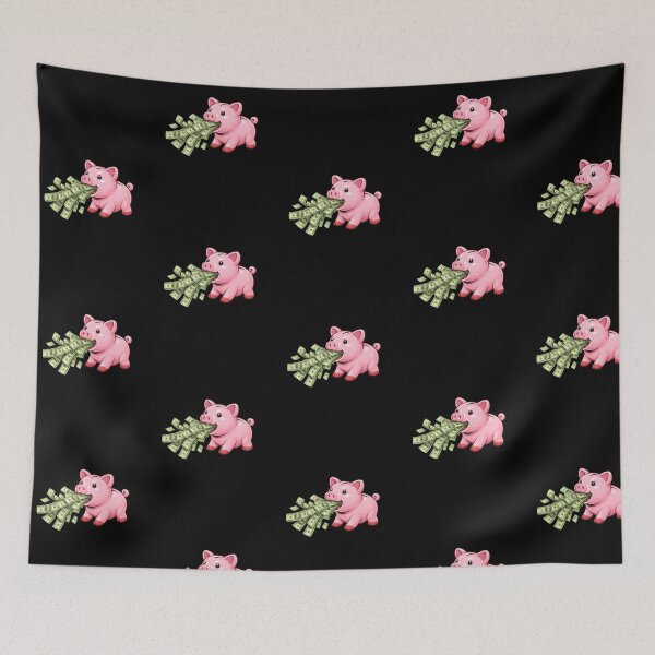 Item preview, A Piggy Throwing Money designed and sold by MissFreya.