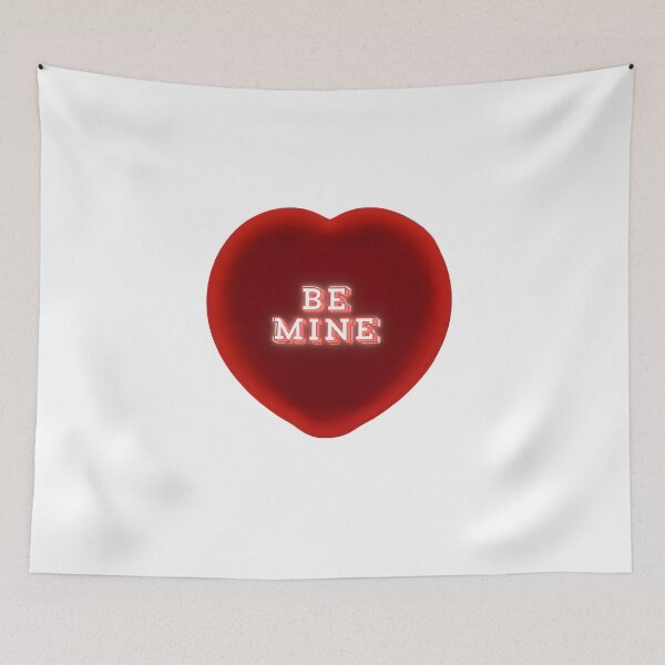 Item preview, Luminous Be Mine 3D Heart: Radiant Valentine's Aesthetic Art designed and sold by HopeAndHustle.