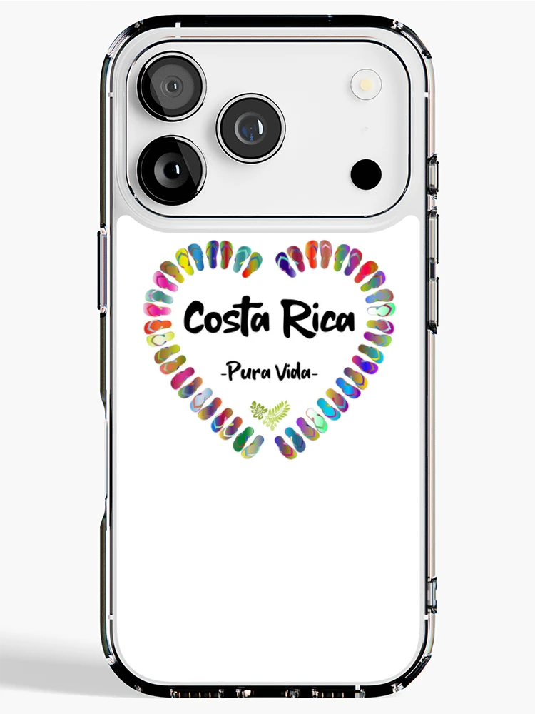Thumbnail 1 of 5, iPhone Case, Flip flop Costa Rica designed and sold by JungleJava.