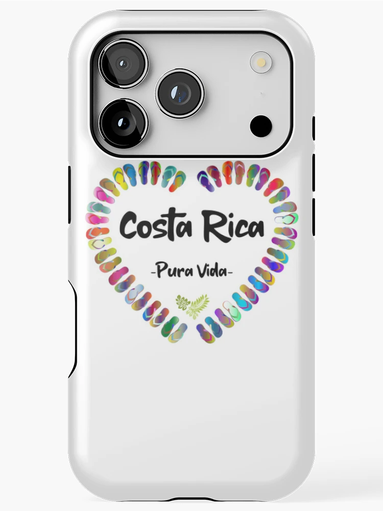 Thumbnail 1 of 4, iPhone Case, Flip flop Costa Rica designed and sold by JungleJava.