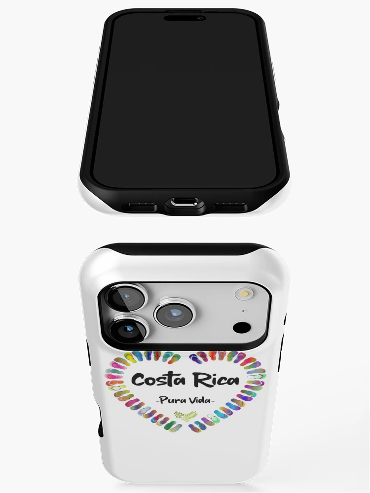 Thumbnail 3 of 4, iPhone Case, Flip flop Costa Rica designed and sold by JungleJava.