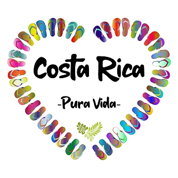 Artwork thumbnail, Flip flop Costa Rica by JungleJava