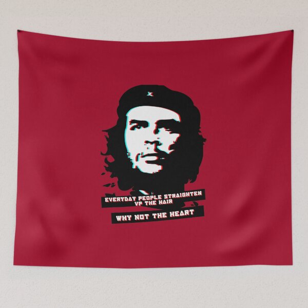 Item preview, Che Guevara glitch art quote red designed and sold by Brutland.
