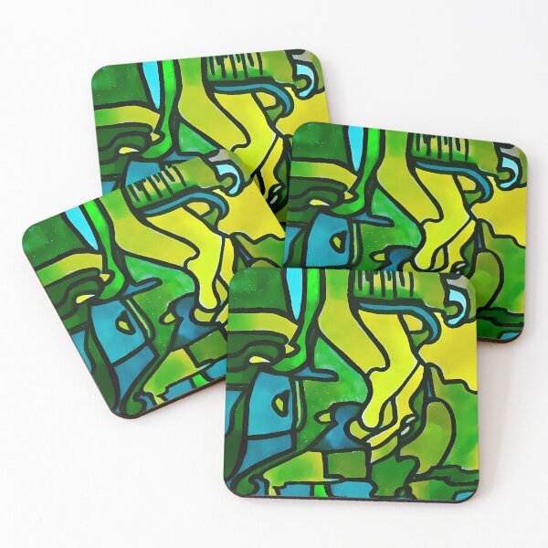 Item preview, Ocean Flow Abstract – Cool Energy Edition designed and sold by Sommium.
