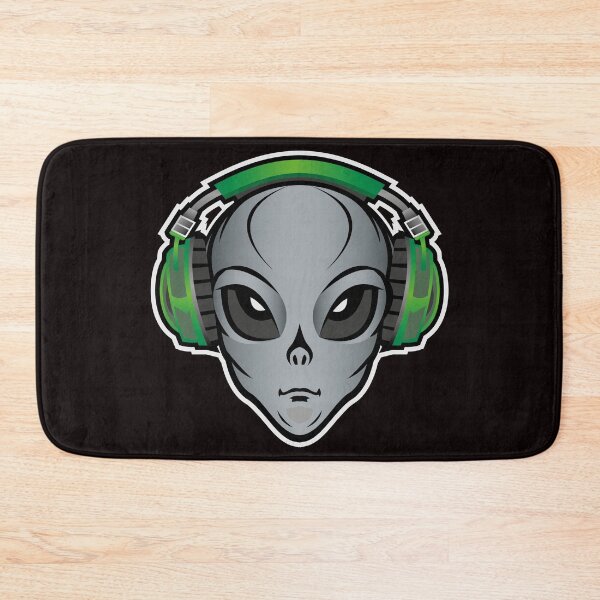 Item preview, Alien Electro Head – Futuristic Sci-Fi Streetwear Tech Design designed and sold by ElectroSphere46.