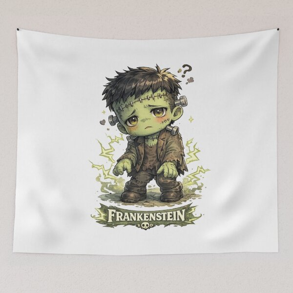 Item preview, Chibi Anime Frankenstein designed and sold by InkTheFox.