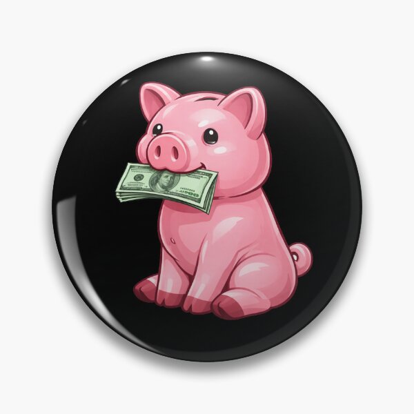 Item preview, Piggy with Money designed and sold by MissFreya.
